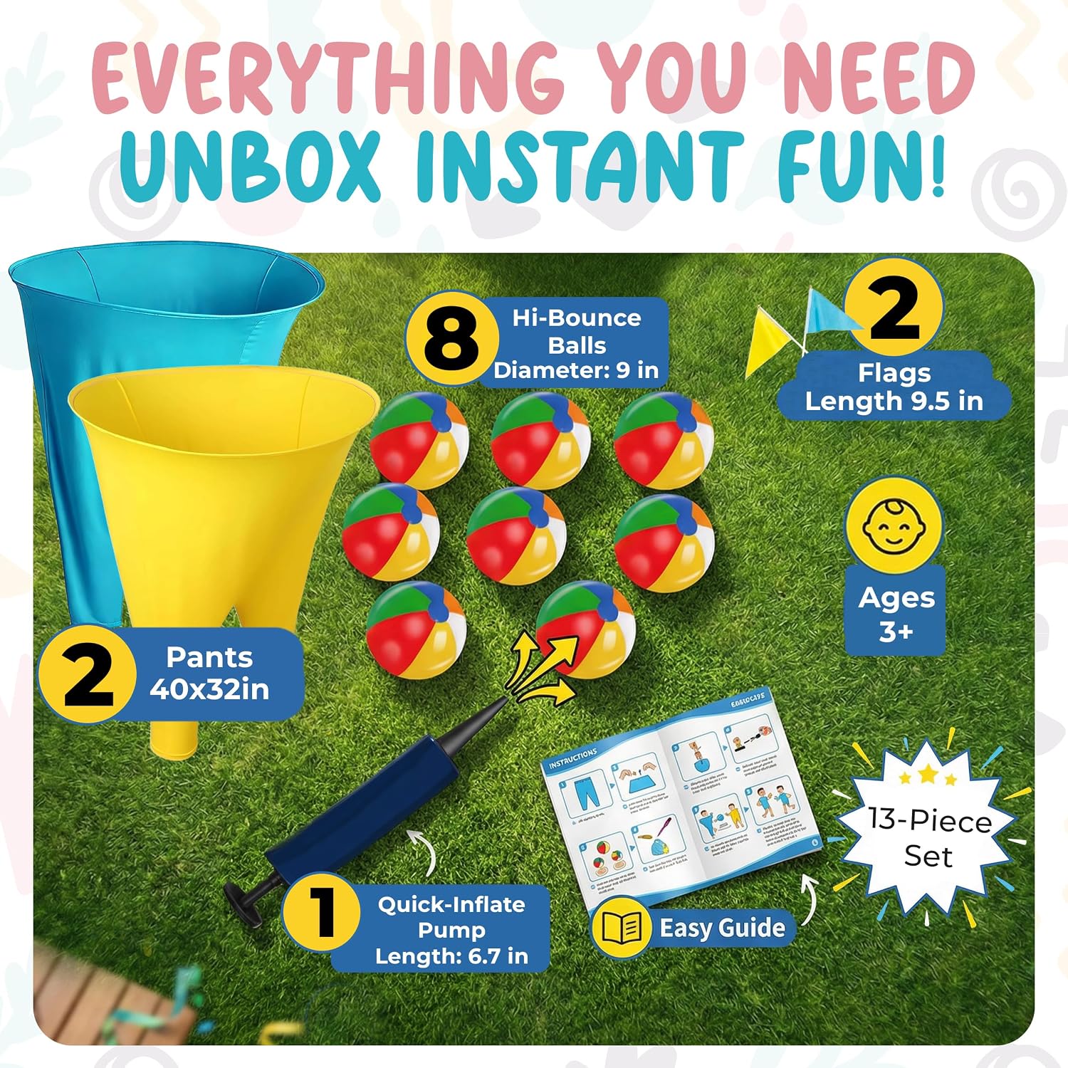 Premium Granny Pants Yard Game Set