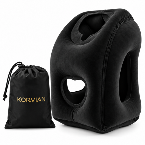 45-Degree Inflatable Travel Pillow