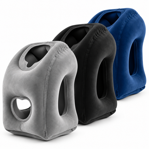 45-Degree Inflatable Travel Pillow