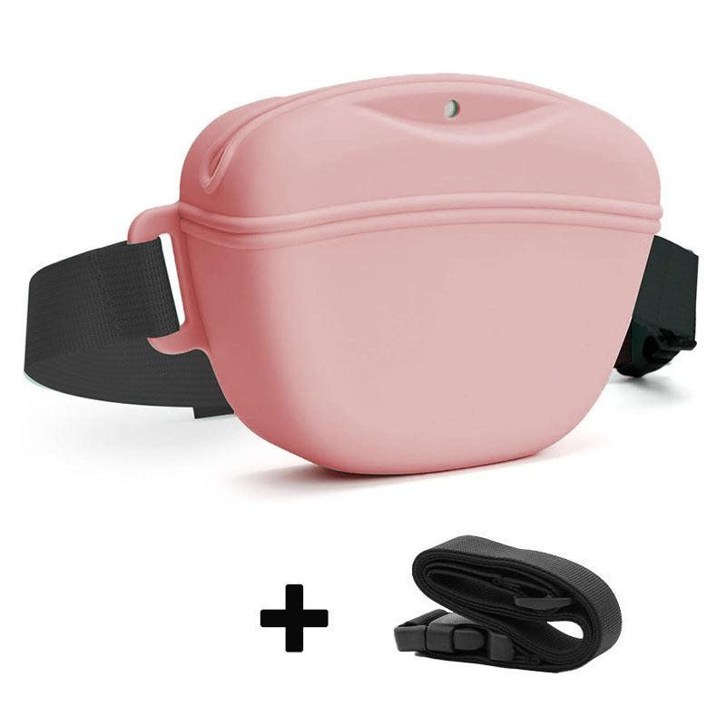 Adjustable Dog Treat Pouch with Waist Belt