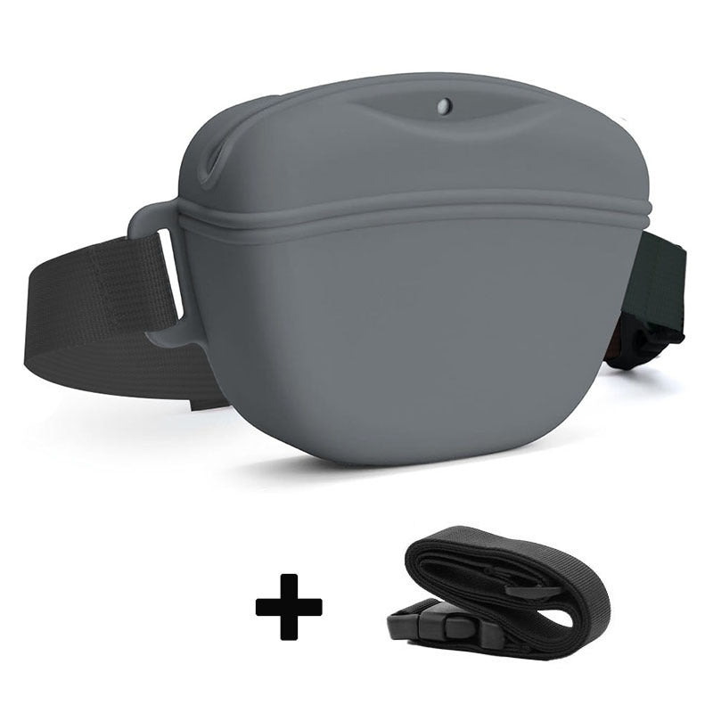 Adjustable Dog Treat Pouch with Waist Belt