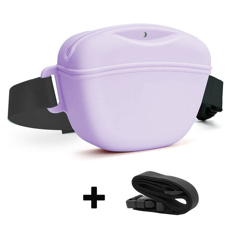 Adjustable Dog Treat Pouch with Waist Belt