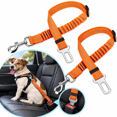 Adjustable Elastic Dog Car Seat Belt